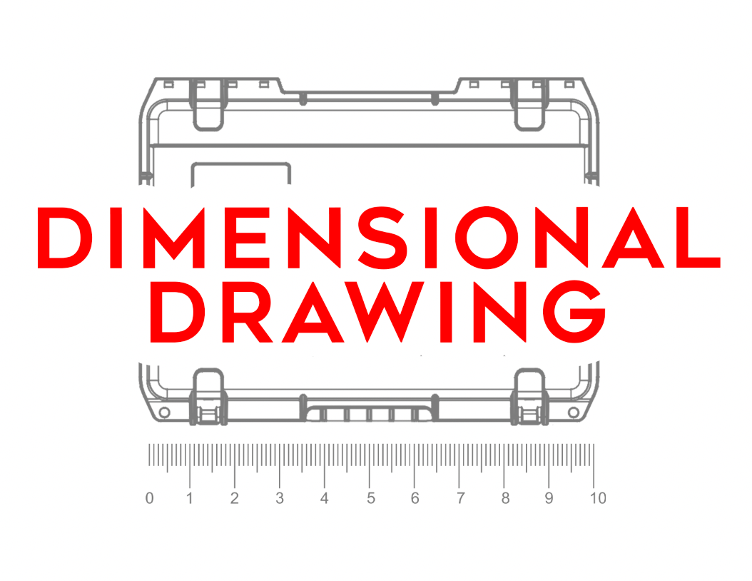 3R4222-14W Dimensional Drawing