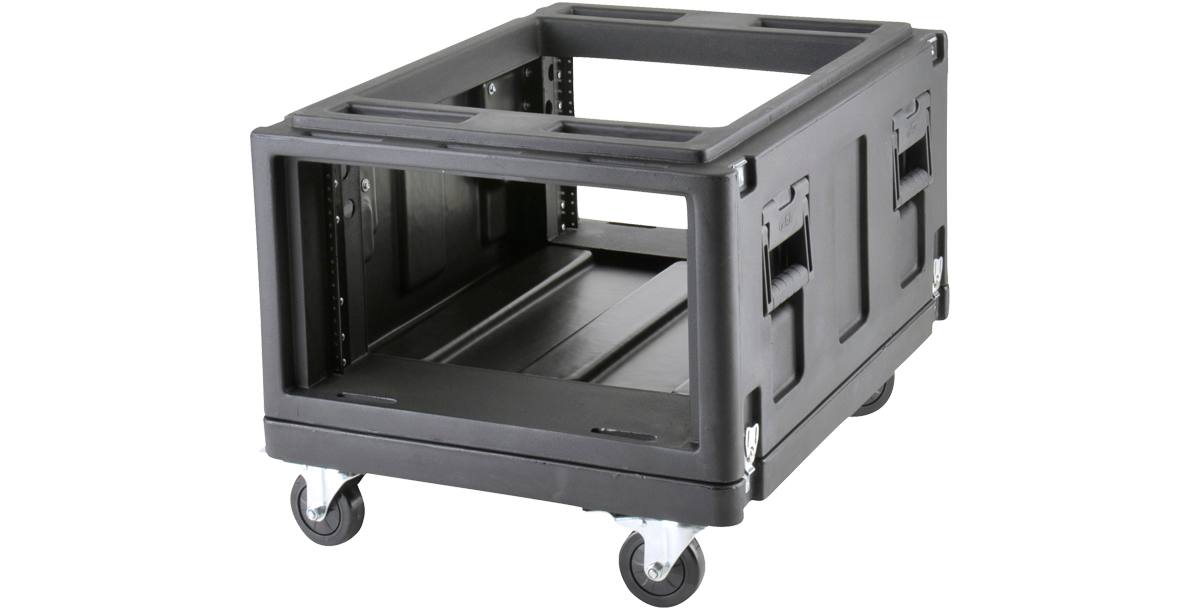 Mighty GigRig Expander Rack - 12U Space | Lockable, Stackable
