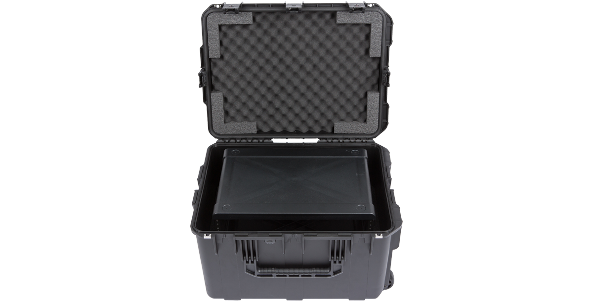 4U ラックケース　MAJECAL　U.S.A. Wireless Mic Fly Rack - 4U Molded Case | Durable Design
