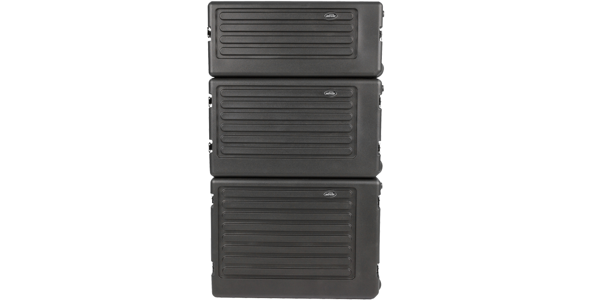 6U rSeries Shallow Rolling Rack