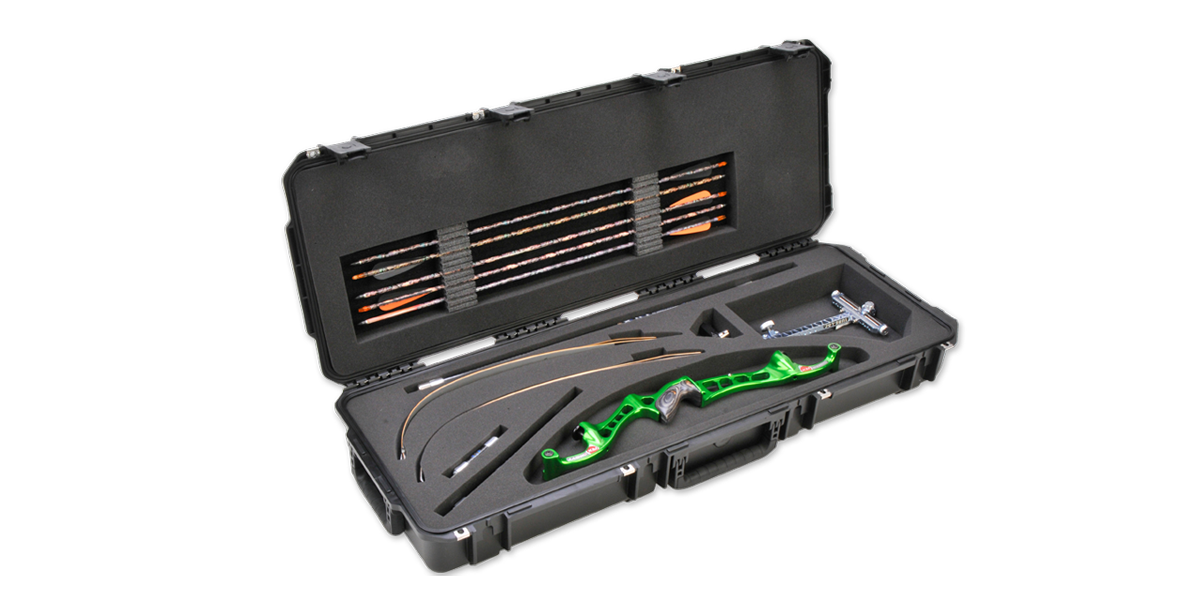 Recurve Bow Case - Strong iSeries 4214-5 | Waterproof, Impact