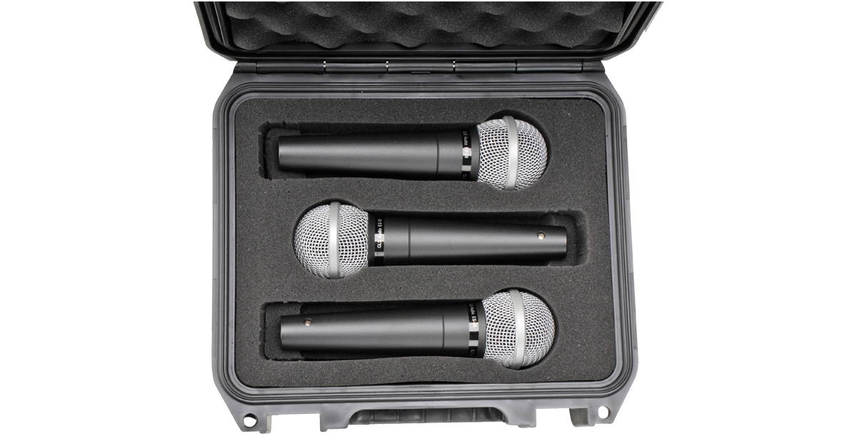 iSeries 0907-4 Three Mic Case