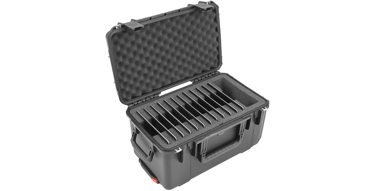 SKB iPad Protective Case - Holds 12 iPads | Lightweight, Waterproof