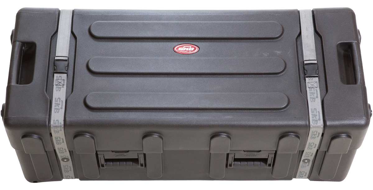 Large Drum Hardware Case with Wheels