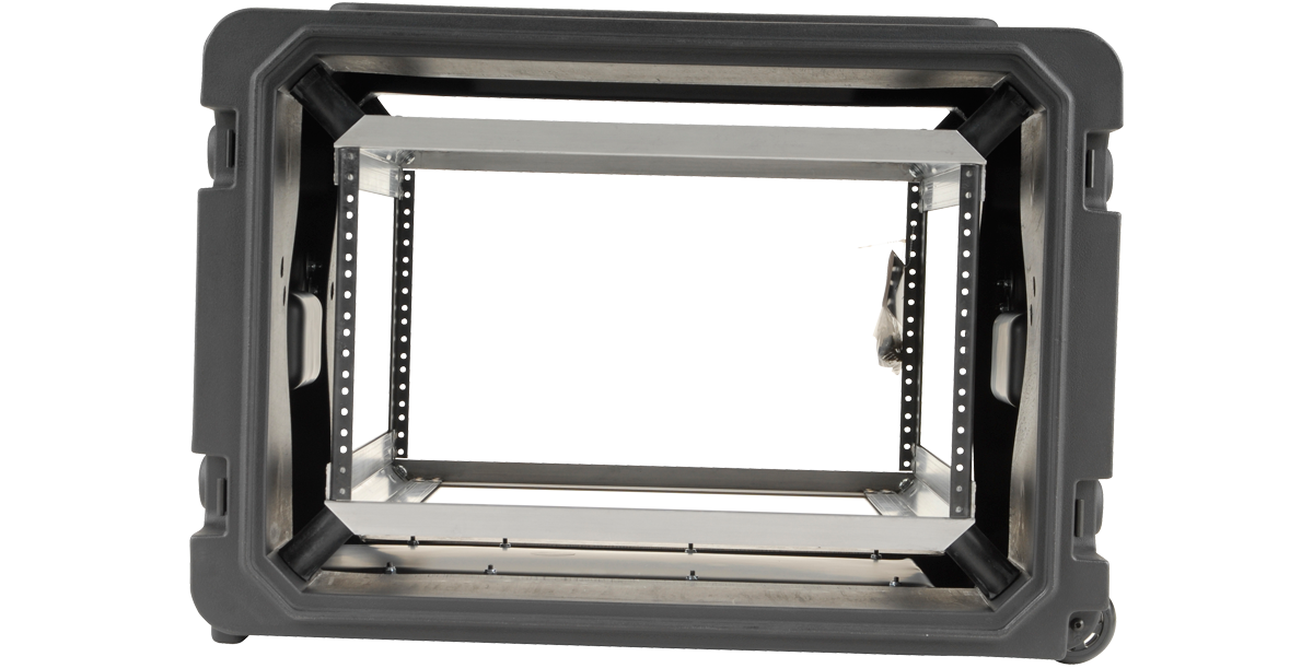 6U 20-inch Deep rSeries Rolling Shock Rack