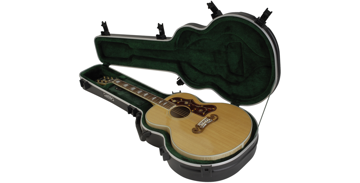 Universal Jumbo Acoustic Deluxe Guitar Case