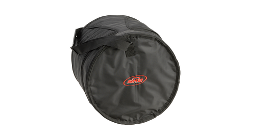 Side view of 10 x 12 Tom Drum Gig Bag featuring ergonomic handle and durable construction for easy transport and drum protection.