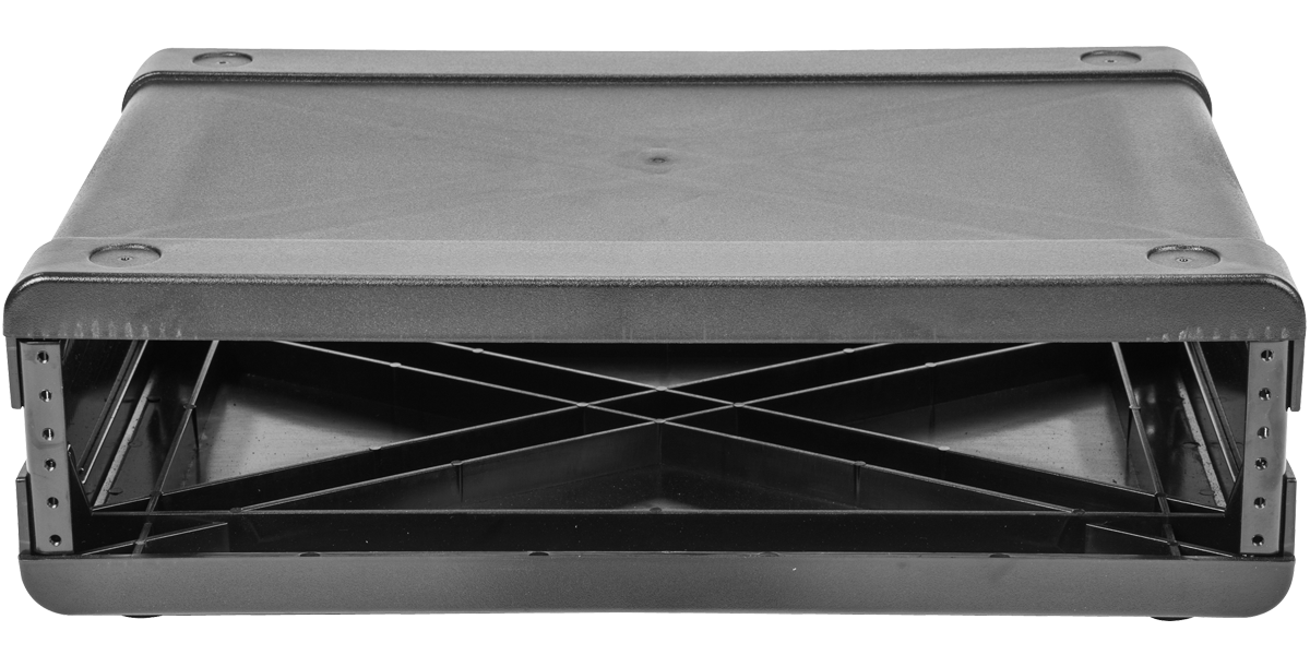 2U Injection Molded Rack Frame - Modular Setup | Lightweight