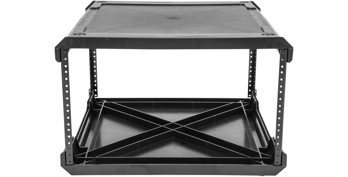6U Injection Molded 20” Deep Rack Frame