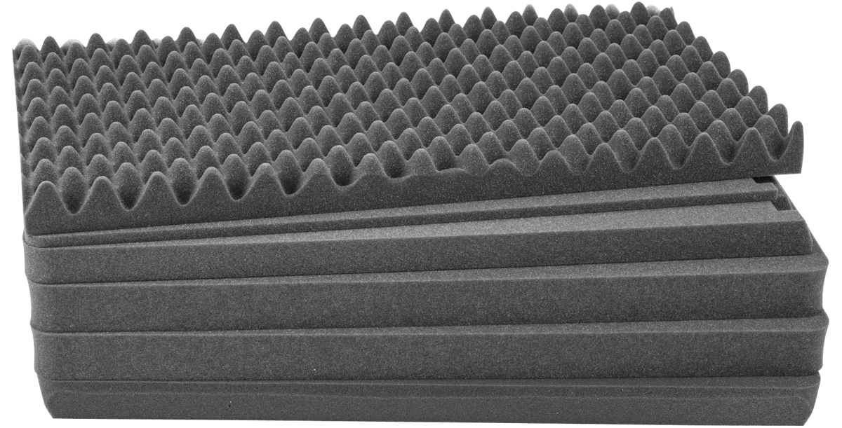 Durable Replacement Cubed Foam 3i-3016-10 with customizable layers for 3i-3016-10 cases, designed for secure equipment protection and case organization.