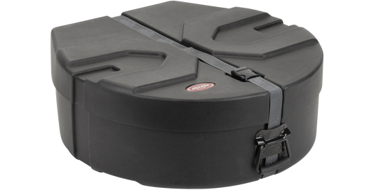 Durable Cymbal Transport Case - Cymbal Safe featuring a heavy-duty latch and molded handle for easy and secure carrying of percussion gear.