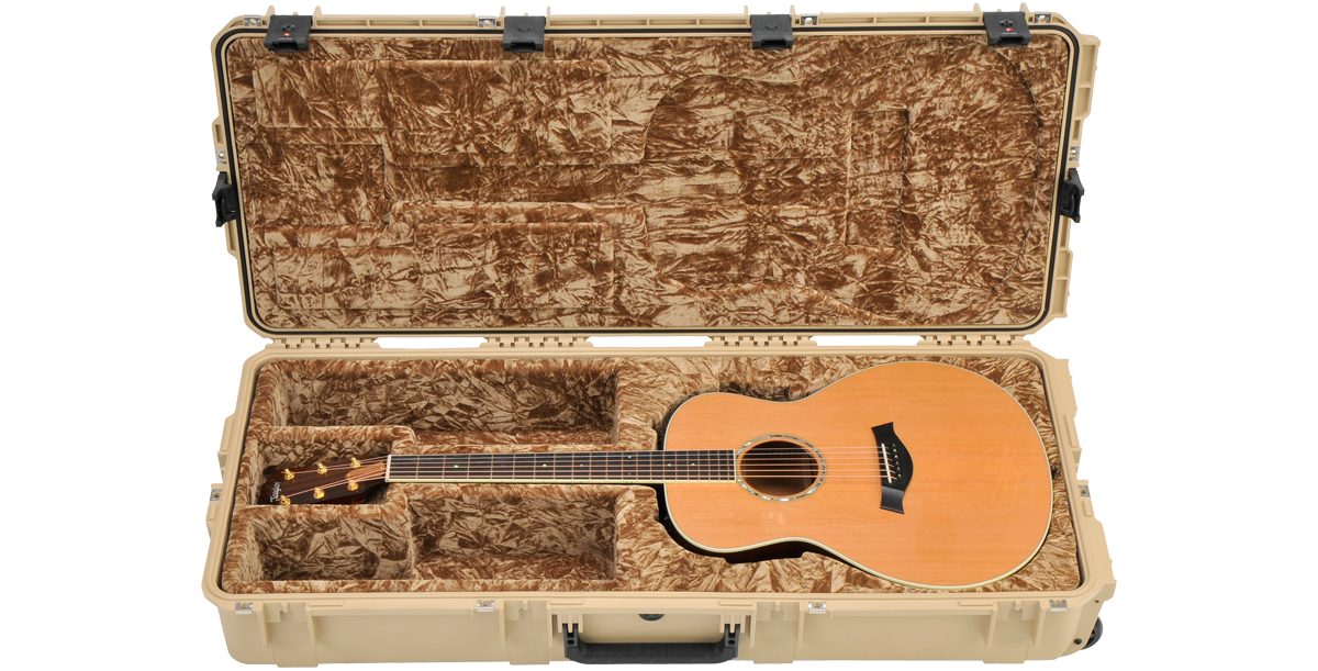 iSeries Waterproof Acoustic Guitar Case (tan)