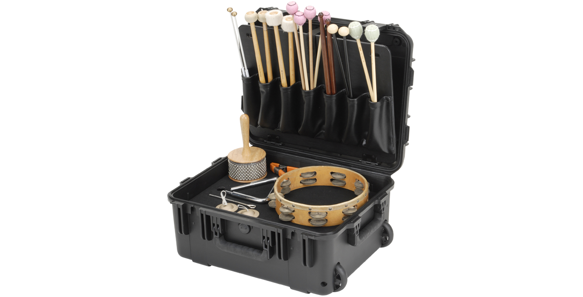 iSeries 1914-8 Percussion Case - Wheels Included