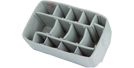 SKB Think Tank iSeries 2011-10 Divider Set accessory kit featuring adjustable padded compartments and durable foam liner for vacuum case inserts.