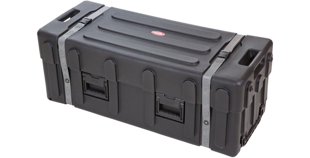 Large Drum Hardware Case with Wheels