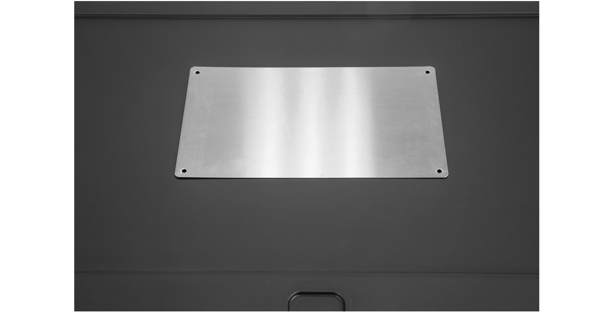 12" x 7" Shipping Label Plate with Adhesive Backing