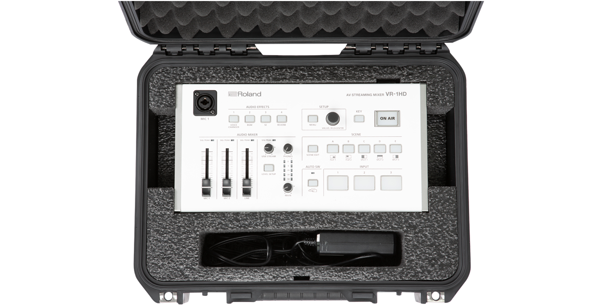 iSeries 1510-6 Roland VR-1HD AV Streaming Mixer Case