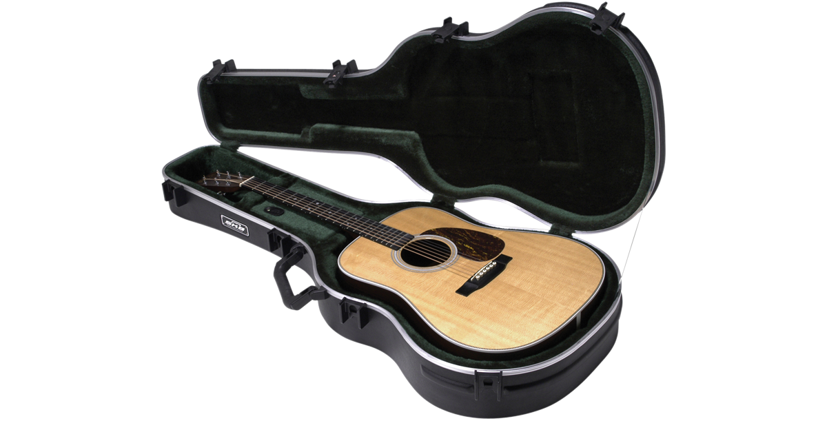 SKB Dreadnought Deluxe Guitar Case | Premium Protection – SKB Cases