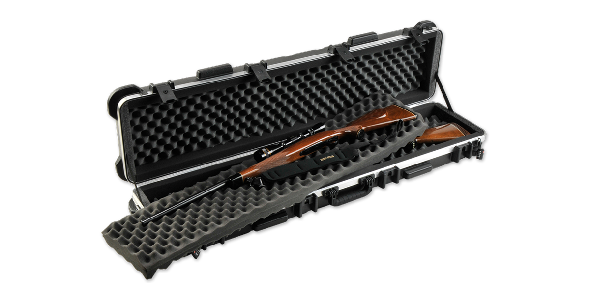 Double Rifle Transport Case - Rifle Transport | Protects Two 50