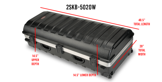 Double ATA Golf Travel Case