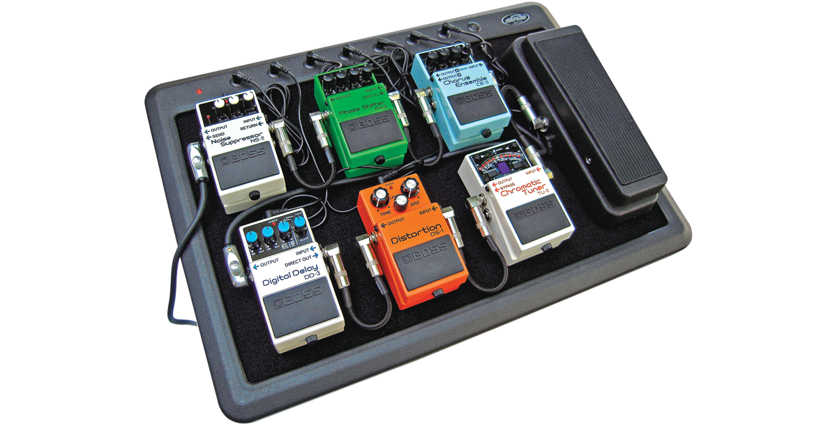 Powered Pedalboard for Guitar - Durable & Lightweight