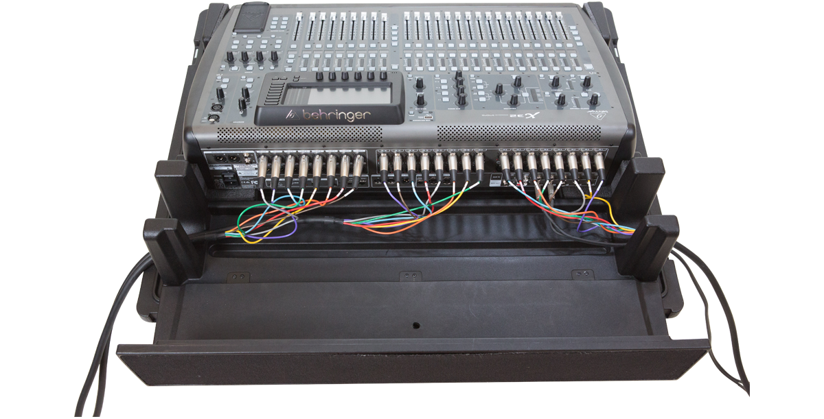 rSeries Behringer X32 Mixer Case w/ wheels