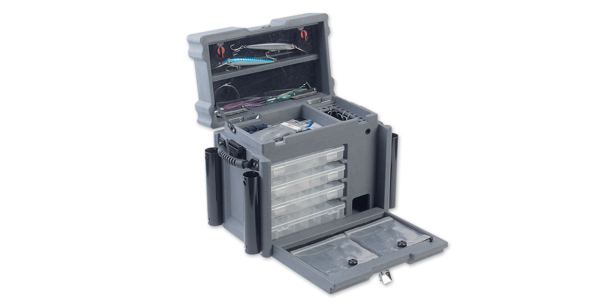 SKB Small Tackle Box 7100 - Indestructible Design | Storage