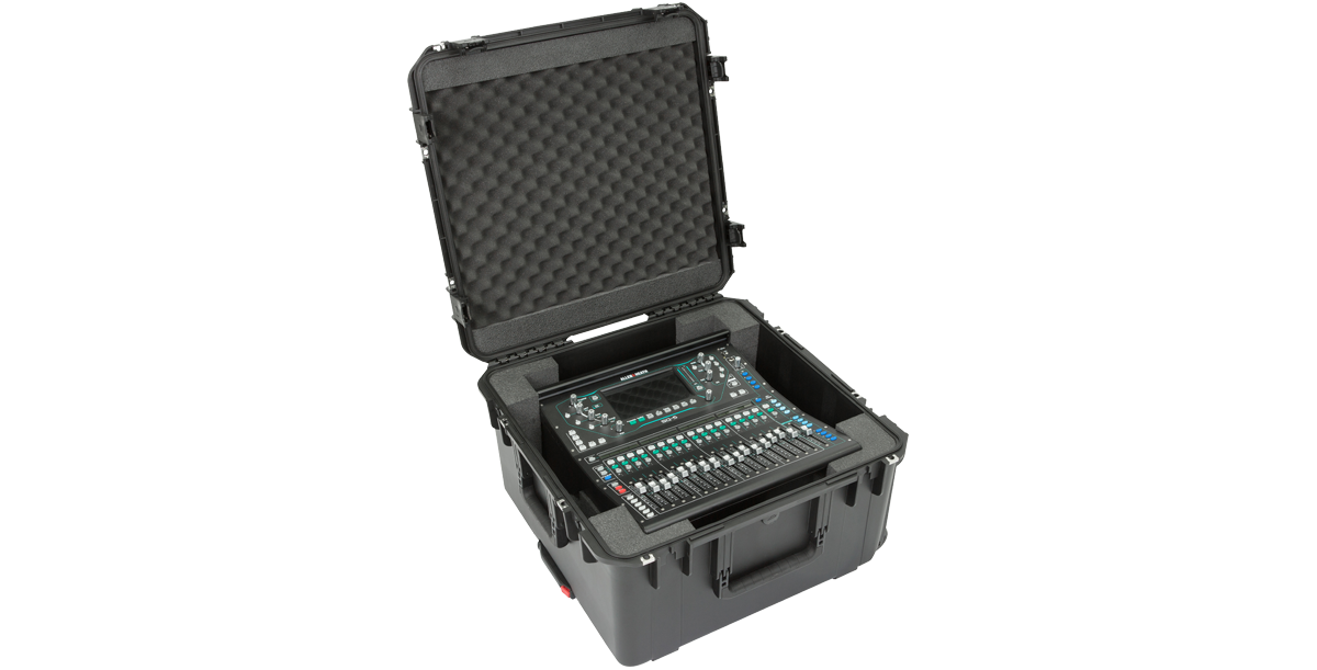 Allen & Heath SQ5/SQ5+/SQ6/SQ6+/SQ7/SQ7+ Mixer Case - SKB iSeries