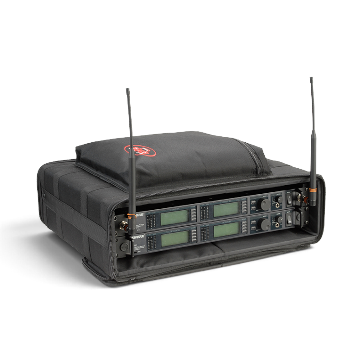 2U Rack Soft Case - Wireless Microphone | Portable & Safe