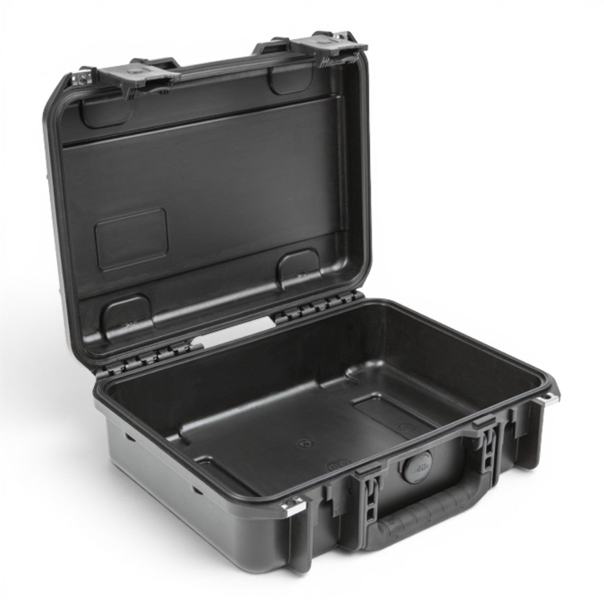 SKB Cases iSeries 1510-4 black waterproof injection molded polypropylene equipment case with open lid