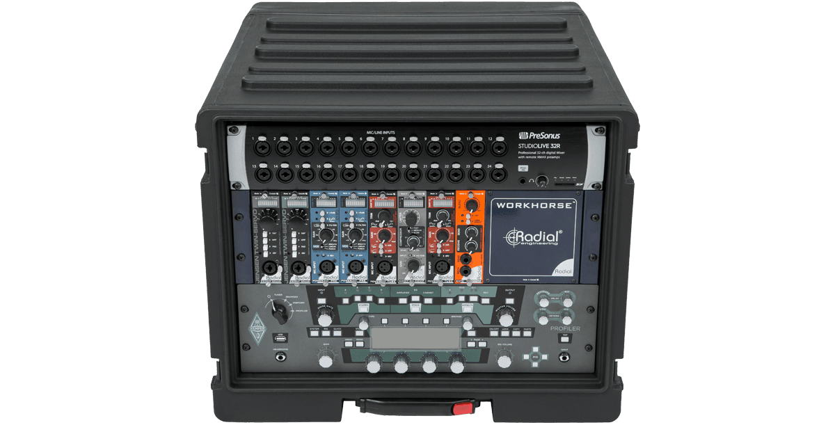 8U rSeries Rolling Rack