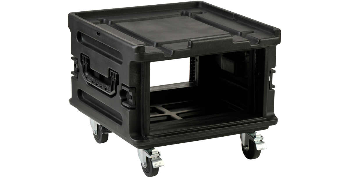 Rack Case with Wheels - Expandable Roto Molded | TSA Lockable