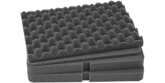 Replacement Cubed Foam 3i-1510-4 custom fit insert for single-lid cases. Ideal accessory for protecting gear in 3i-1510-4 model cases.