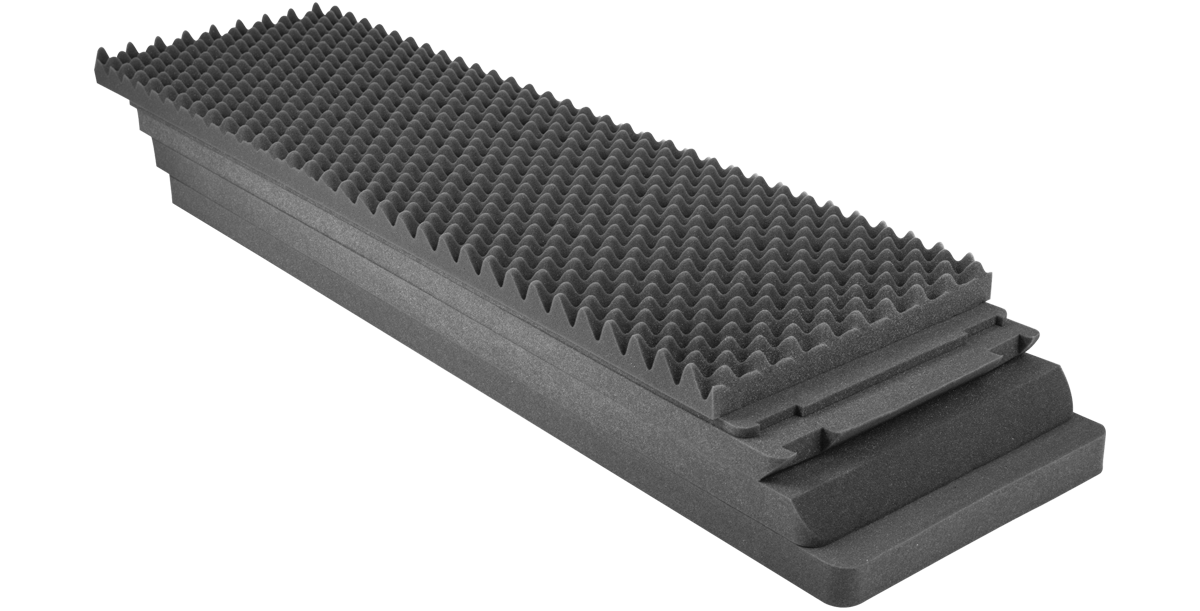 Replacement Foam for 3i-6018-8 - Layered Foam accessory kit with durable fit, featuring convoluted top and precision-cut layers for secure storage.