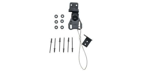 Latch w/Wire Padlock Option - Latch with Padlock Option