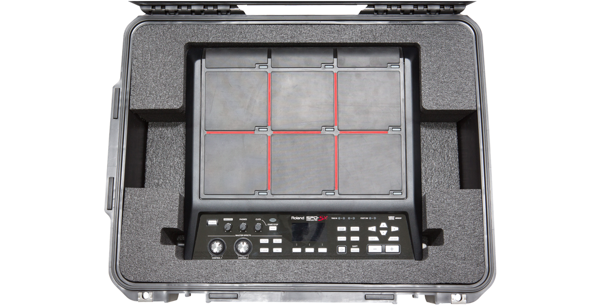 Roland SPD-SX iSeries Case - Waterproof, Durable | Custom foam fit