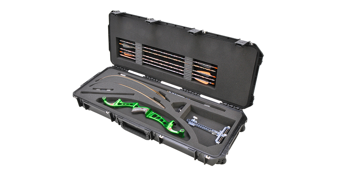 Recurve Bow Case - Strong iSeries 4214-5 | Waterproof, Impact