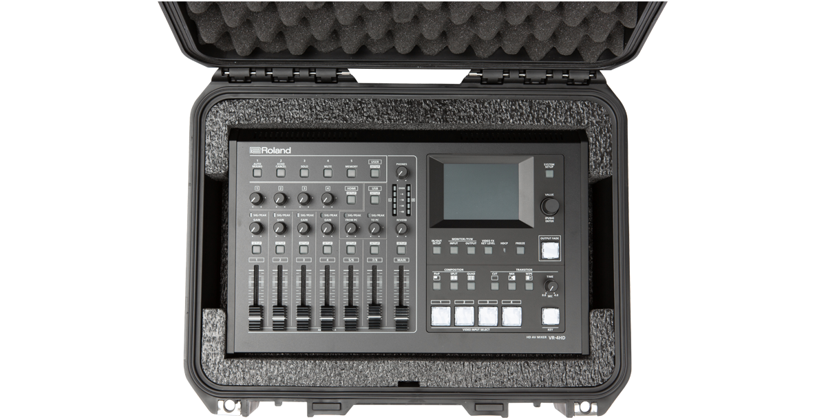 iSeries Roland VR-4HD Mixer Case - Durable Protection – SKB Cases