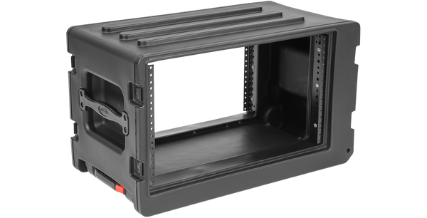 6U Rolling Rack - Shallow & Durable | Roto-molded, Stackable – SKB
