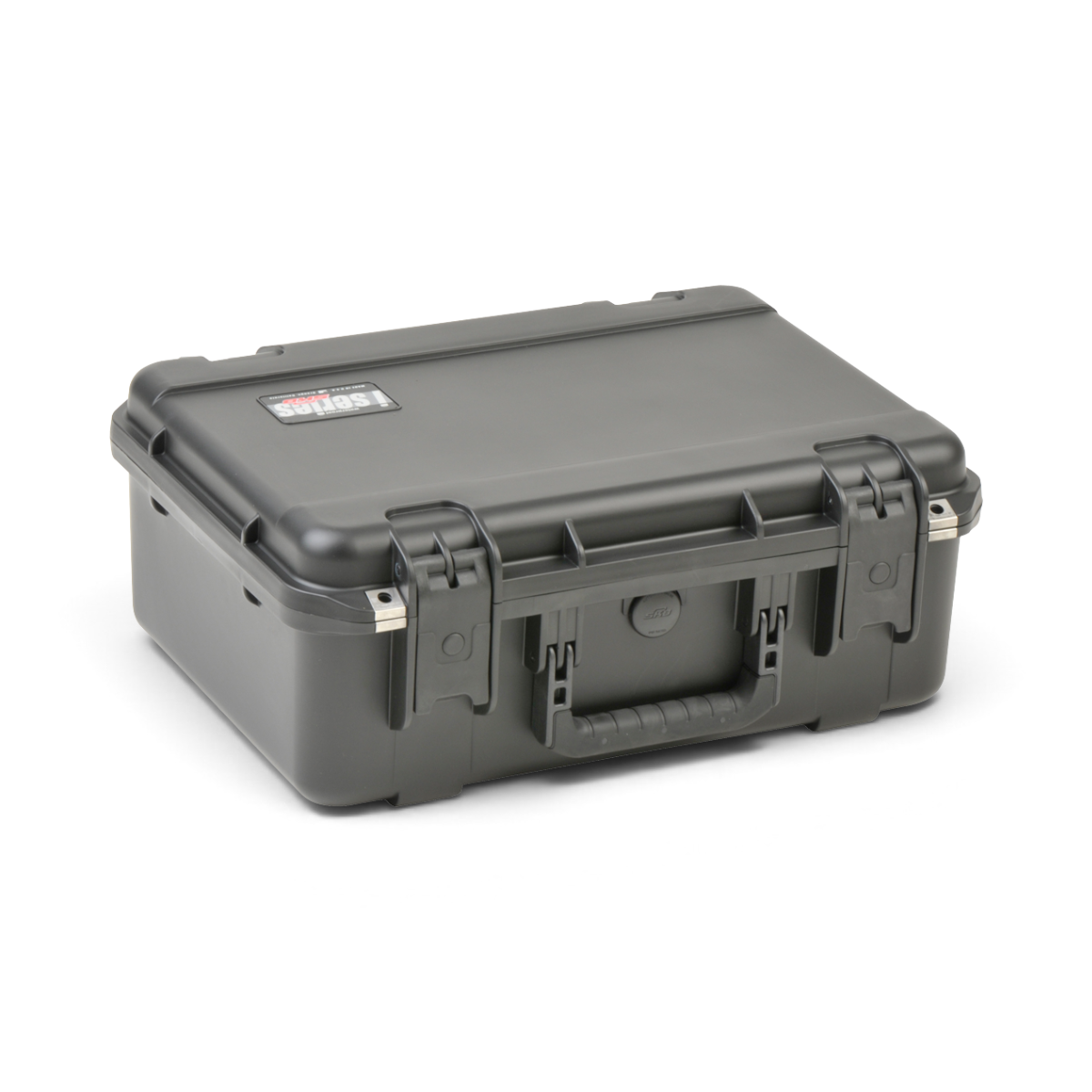 SKB Cases iSeries 1813-7 waterproof black injection molded hard case with trigger latches and rubber grip handle.