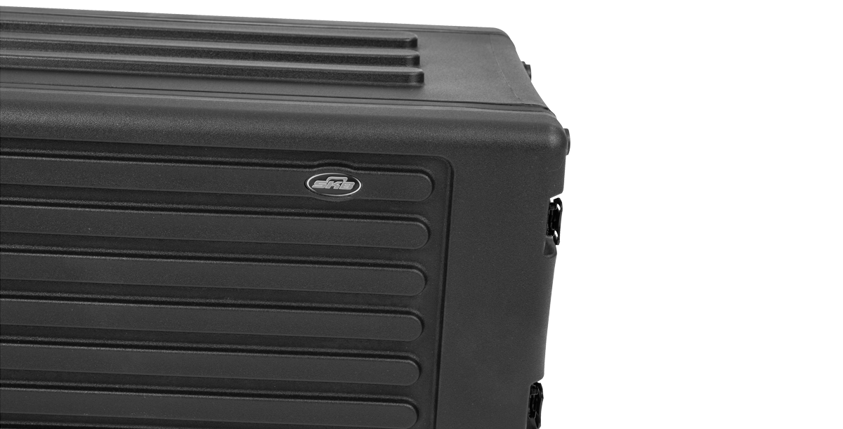 6U Rolling Rack - Shallow & Durable | Roto-molded, Stackable – SKB