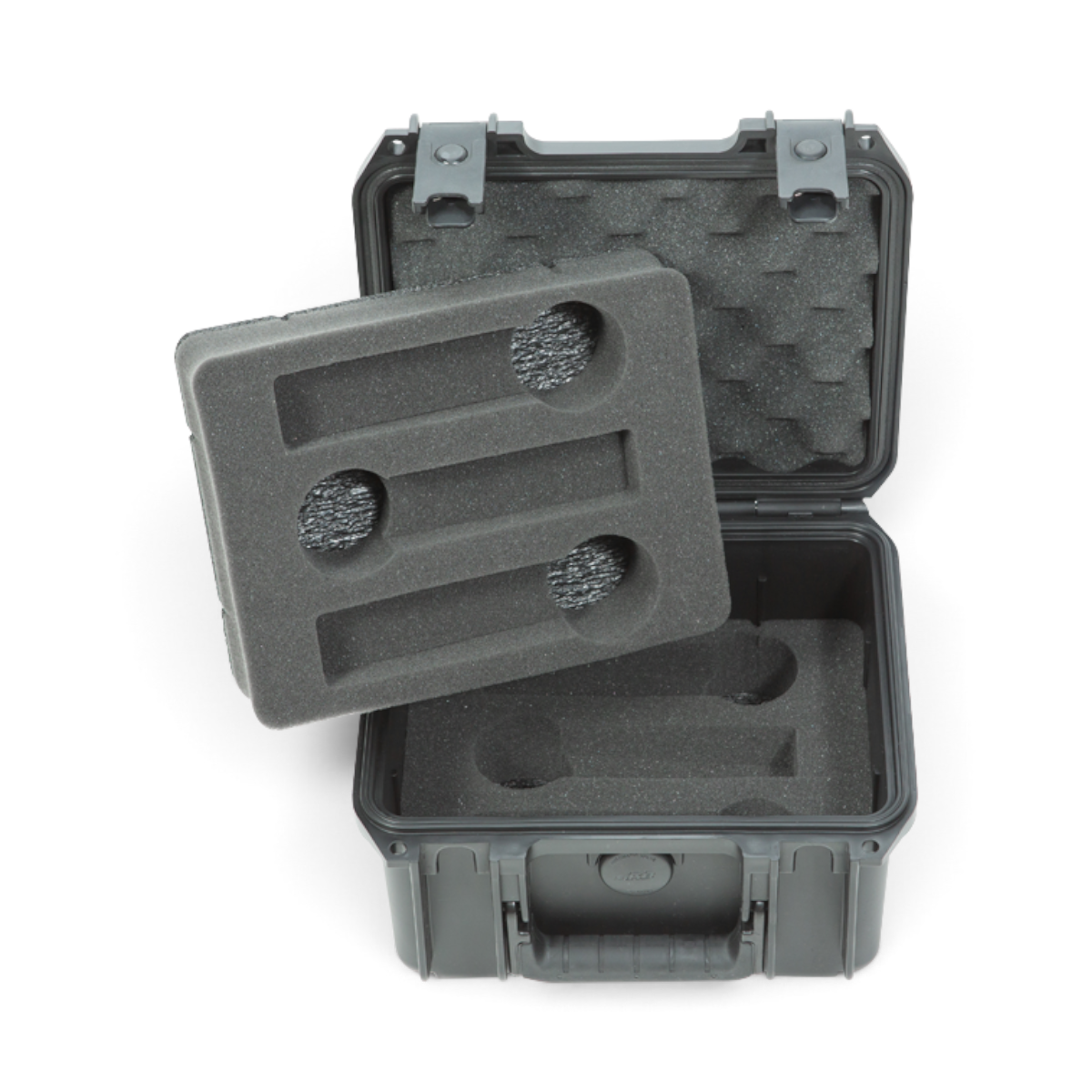 iSeries 0907-6 Mic Case - Compact Waterproof | Holds 6 Mics