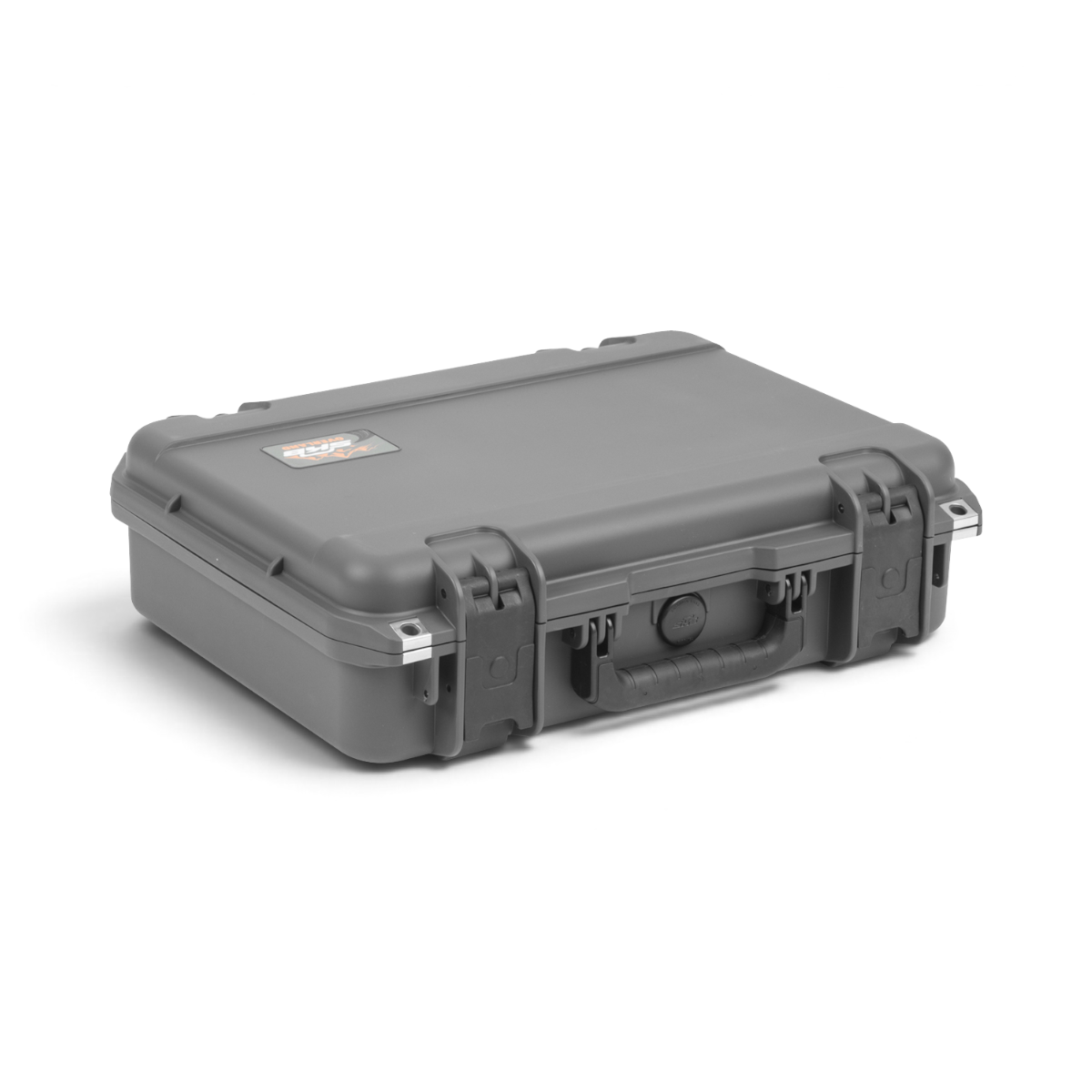 SKB Cases iSeries 1813-5 Overland waterproof storage case in charcoal grey with durable trigger latches.