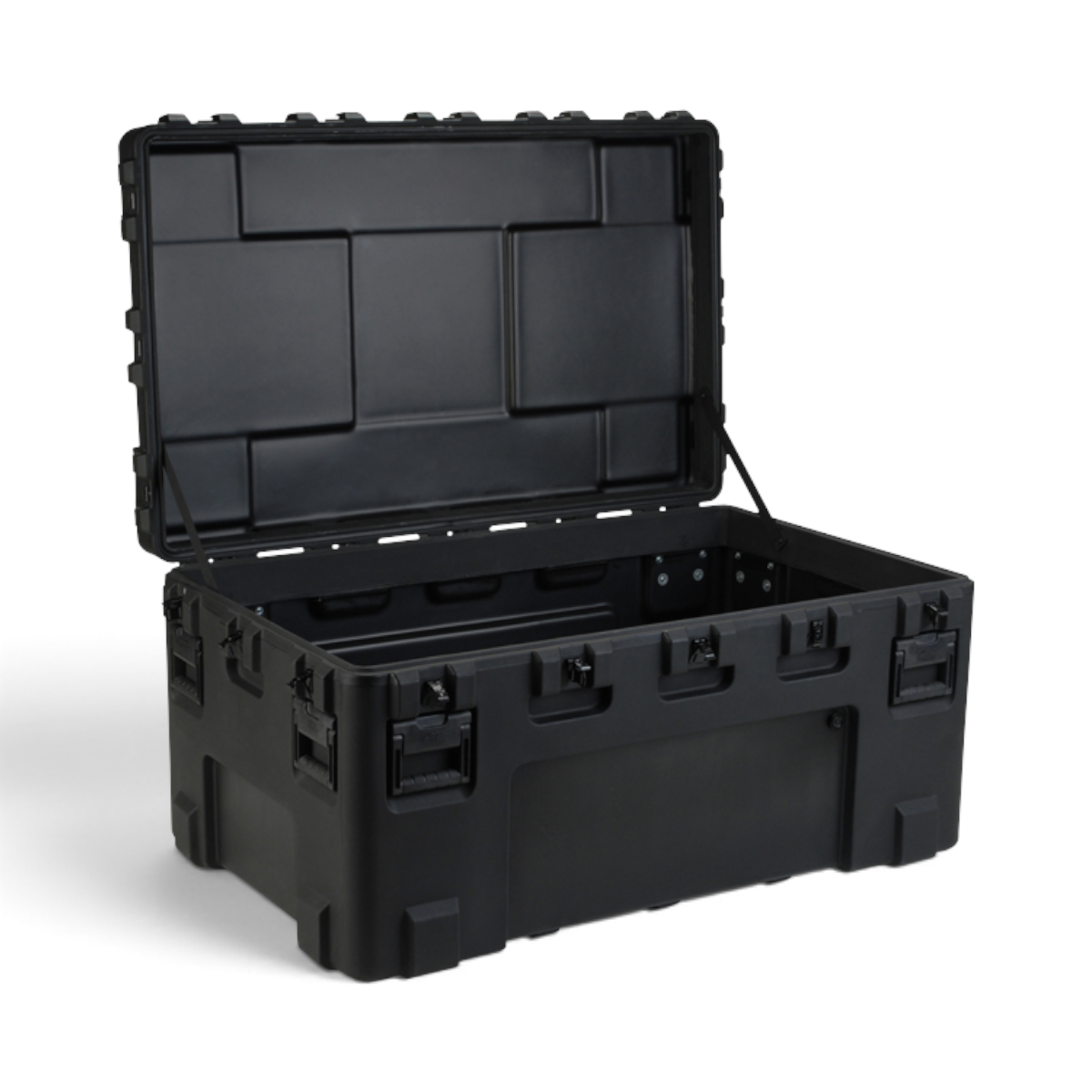 SKB Cases rSeries 5030-24 black roto-molded military-grade waterproof shipping case with open lid