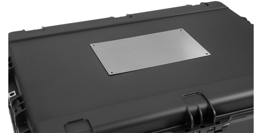 12" x 7" Shipping Label Plate with Adhesive Backing