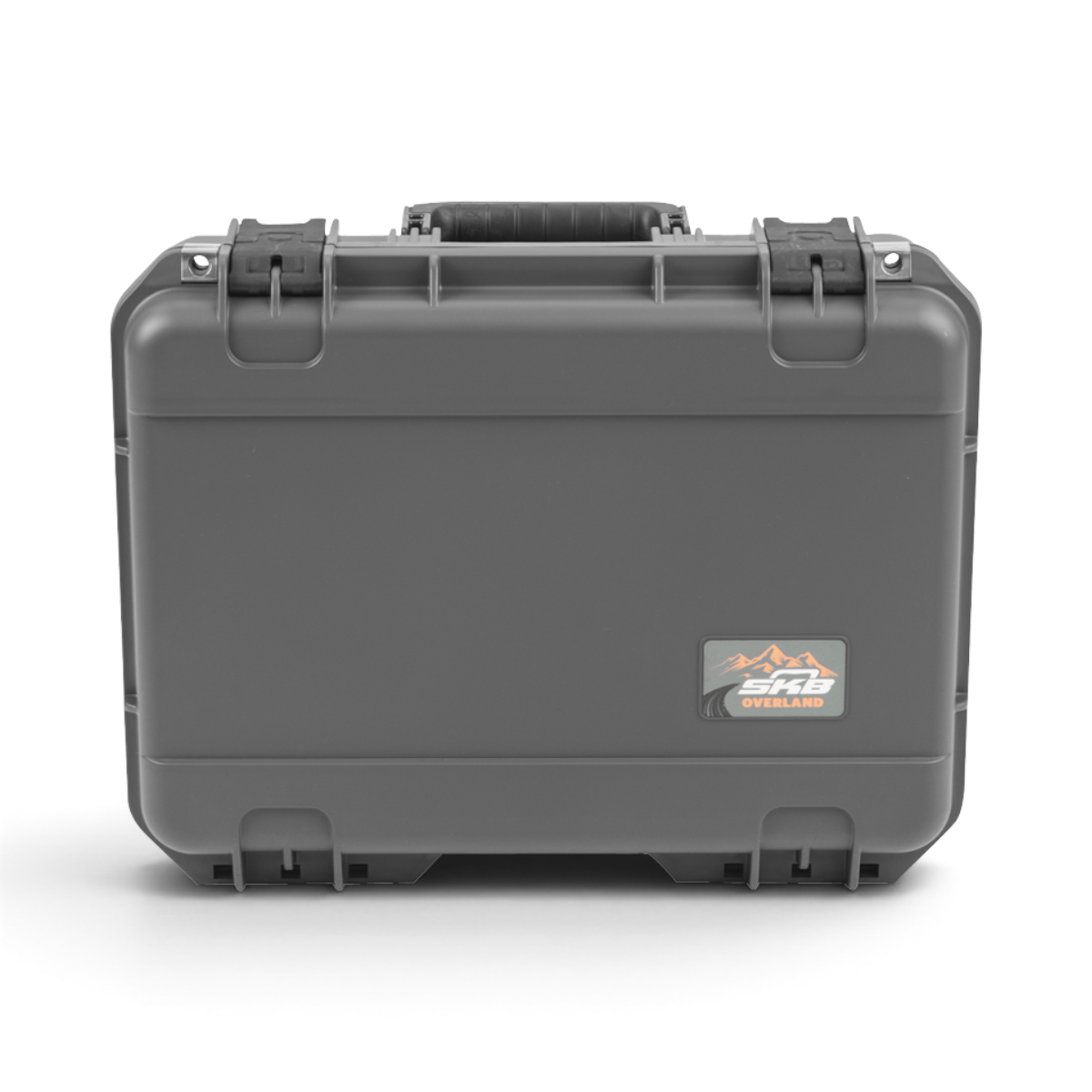 SKB Cases iSeries 1813-7 Overland waterproof storage case in charcoal grey with durable polypropylene construction.