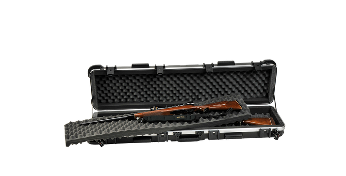 Double Rifle Transport Case - Rifle Transport | Protects Two 50