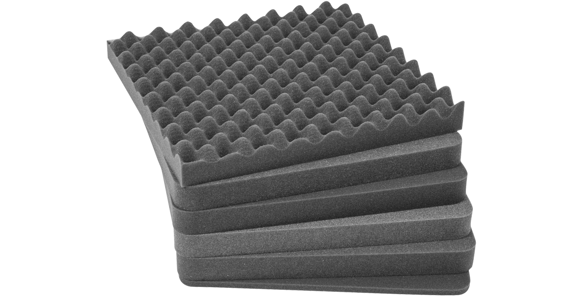 3i-1717-10 foam replacement cubed accessory with layered, durable foam inserts for single lid cases. Easy fit design for enhanced equipment protection.