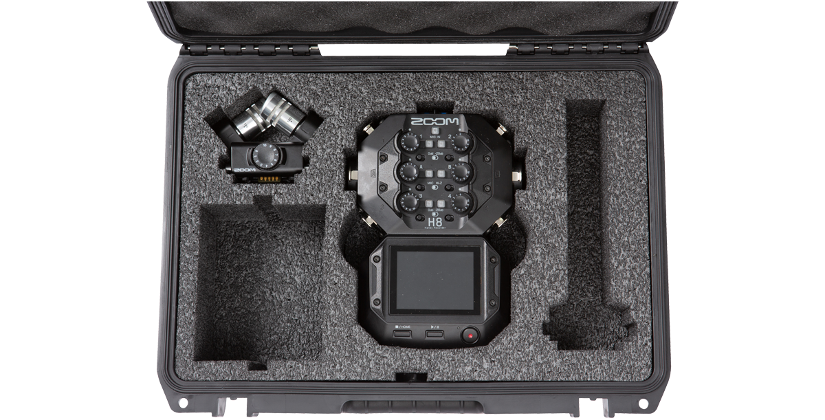 Zoom H8 Case iSeries 1208-3 | Waterproof, Durable – SKB Cases