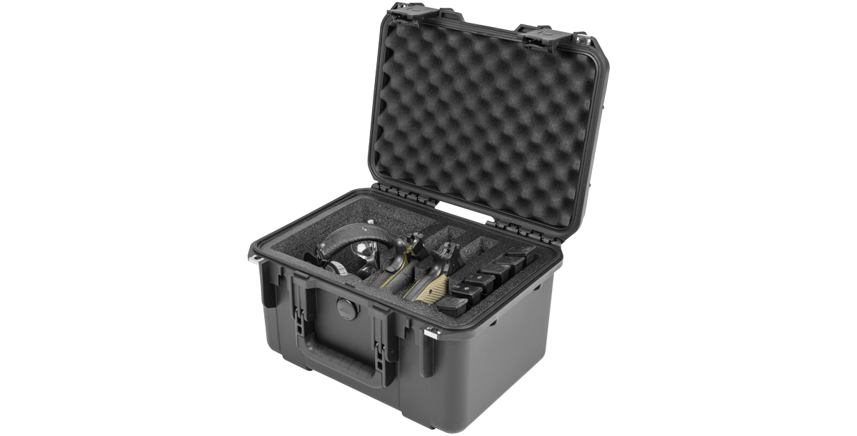 iSeries 1510-9 Case - 2-Handgun Waterproof | Compact, Durable